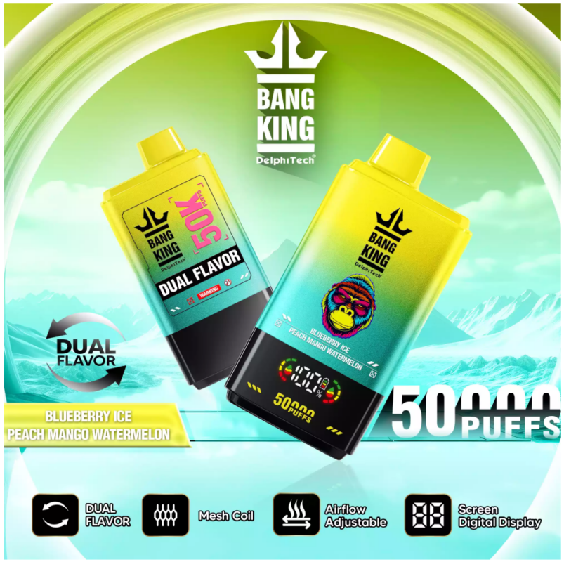 bang king 50000 Puffs dual flavor vape europe