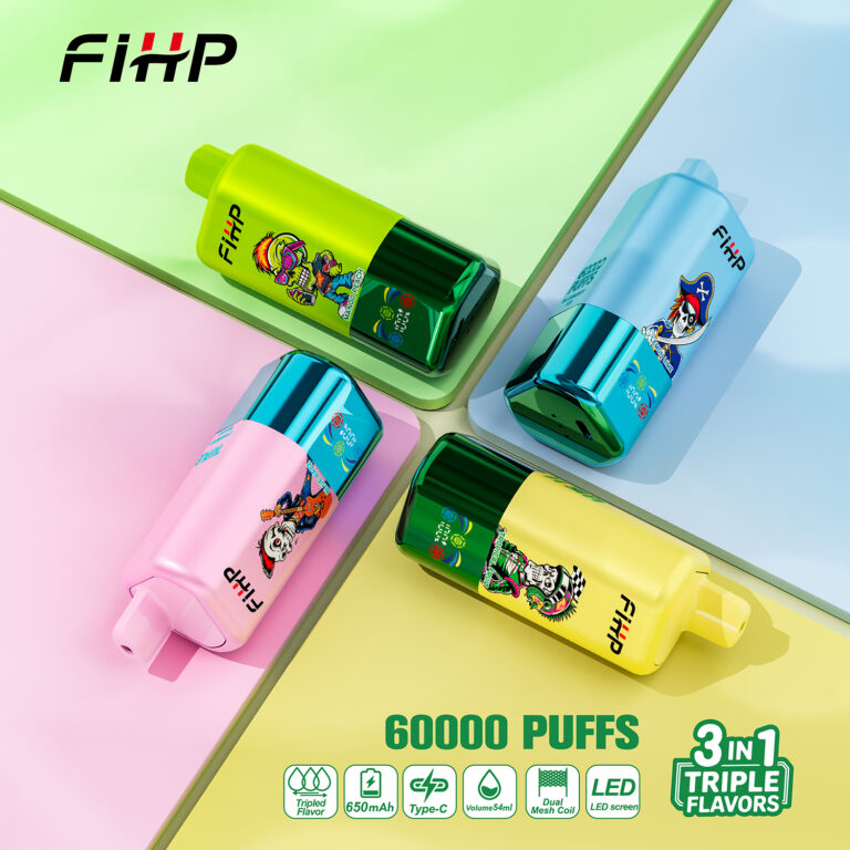 FIHP 60000 Puffs Triple Flavor Vape Switching Experience