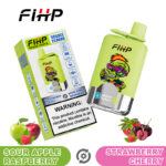 Original FIHP 40000 Puffs packaging with security verification code and Type-C charging port