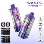 Bulk Buy WASPE Crystal 180K |Puffs - 10 Pieces per Display Box for EU Vape Shops
