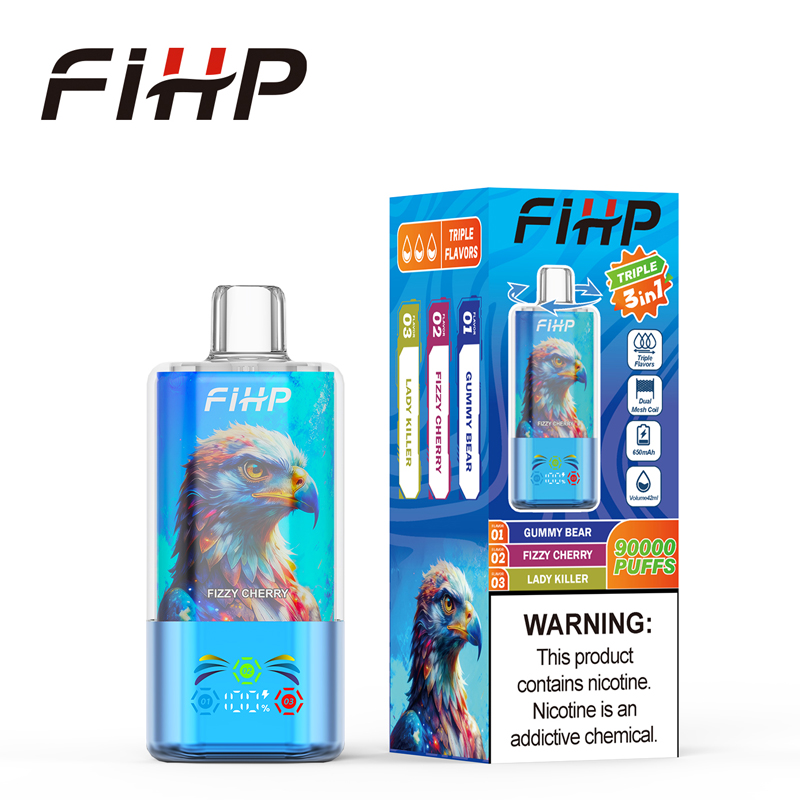 FIHP 90k Triple Flavors 3-in-1 90000 Puffs Disposable Vape