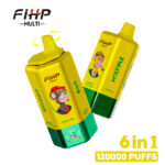 FIHP MULTI 120k Puffs with Advanced Dual Mesh Coil for Enhanced Flavor and Vapor