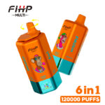 Bulk Buy FIHP MULTI 120k - 10 Pieces per Display Box for EU Vape Shops