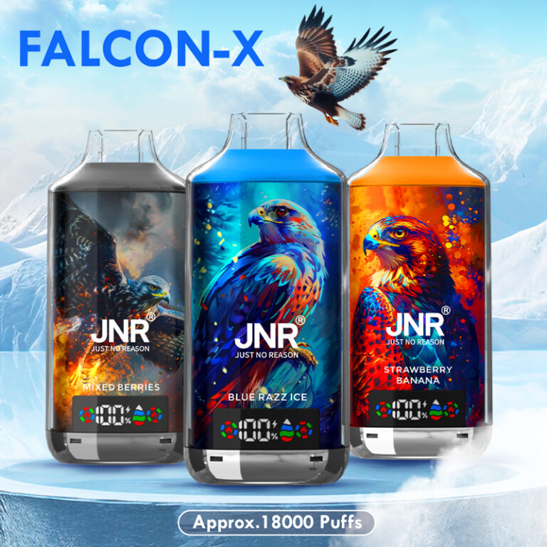 JNR Falcon X 18000 Puffs Disposable Vape - 18000 Puffs High Capacity Device for Wholesale