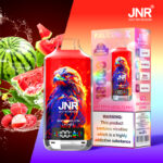 JNR Falcon X 18K Features: Smart LED Screen with E-liquid and Battery Life Tracker