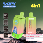 VOPK Four Flavors 80000 80k Puff | 4-in-1 Flavors Switch Disposable Vape - Image 3