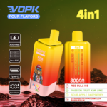 VOPK Four Flavors 80000 80k Puff | 4-in-1 Flavors Switch Disposable Vape - Image 5