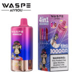 Full Flavor List of WASPE 100000 Puffs: 16 Mixed Fruit Combinations