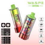 WASPE Crystal 180K 8-in-1 flavor switch Bulk Disposable Vape Wholesale
