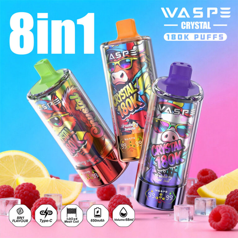 WASPE Crystal 180000 Puffs Disposable Vape Original