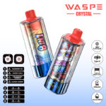 WASPE Crystal 180000 puffs 8-in-1 flavor switch Disposable Vape Wholesale