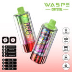 WASPE Crystal 180K 8-in-1 flavor switch Disposable Vape Wholesale