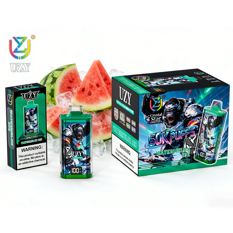 UZY Crystal Star 60000 60K Puffs Bulk Buy Disposable Vaping Wholesale Europe