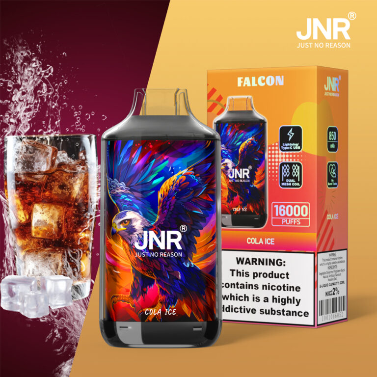 Bulk Buy JNR Falcon 16K Puffs - 10 Pieces per Display Box for EU Vape Shops