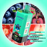 Airmez 8-in-1 160K 160000 Puffs Vape 2 Percent Nicotine TPD Compliant Europe