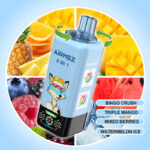 Airmez 8-in-1 160K 160000 Puffs Vape 1.0 Ohm Four Mesh Coil System