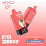 Airmez Fox 4 in 1 120K 120000 Puffs Disposable Vape EU Warehouse Retail and wholesale