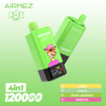 Airmez Fox 4 in 1 120K 120000 Puffs Disposable Vape EU Warehouse Retail and wholesale