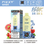 Fizzy Smart 150000 Puffs 150K 15 in 1 Bulk Disposable Vape Wholesale