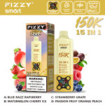 Fizzy Smart 150000 Puffs 150K 15 in 1 Bulk Disposable Vape Wholesale