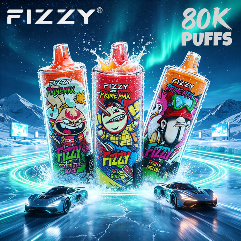 Fizzy Prime Max 80K Puffs Bulk Vape Europe Instock