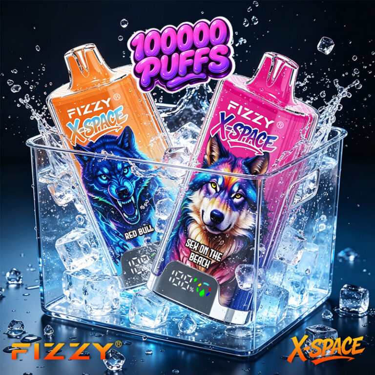 Fizzy X-SPACE 100K Puffs 100000 Bulk Vape Europe Instock
