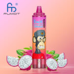 Fumot RandM Tornado 15000 Puffs RGB Light Glowing Disposable Vaping Buy Online Europe