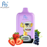 Authentic Fumot Digital Box 12000 Disposable Vape with smart LED screen for e-liquid and battery