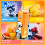 Fumot Eco 4in1 80k vape 0.6ohm dual mesh coil and LED screen display