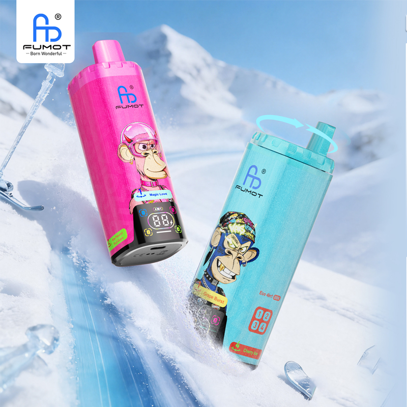 Fumot Eco 4in1 80K Puffs Vape with rotating mouthpiece and smart display