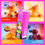 26ml pre-filled e-liquid capacity available in 0% 2% 3% and 5% nicotine Fumot Eco 4in1 80K