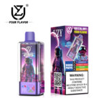 Authentic UZY Crystal 4 in 1 Flavors 100K Puffs original packaging box