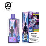 Bulk wholesale UZY Crystal 4 in 1 Flavors 100KPuffs for Europe retail