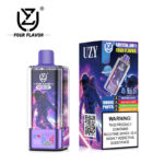 Bulk wholesale UZY Crystal 4 in 1 Flavors 100000 Puffs for Europe retail