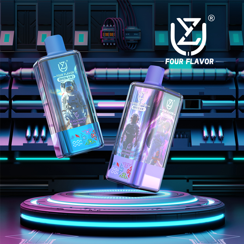 UZY Crystal 4 in 1 Flavors 100000 Puffs Disposable Vape sleek crystal device