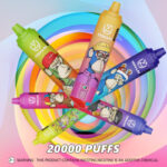 UZY Tornado 20K Puffs Disposable Vape with Smart LED Screen