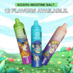 UZY Tornado 20K Puffs Vape pen sleek and ergonomic design